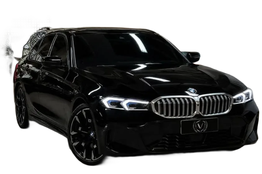 BMW Série 3 preta